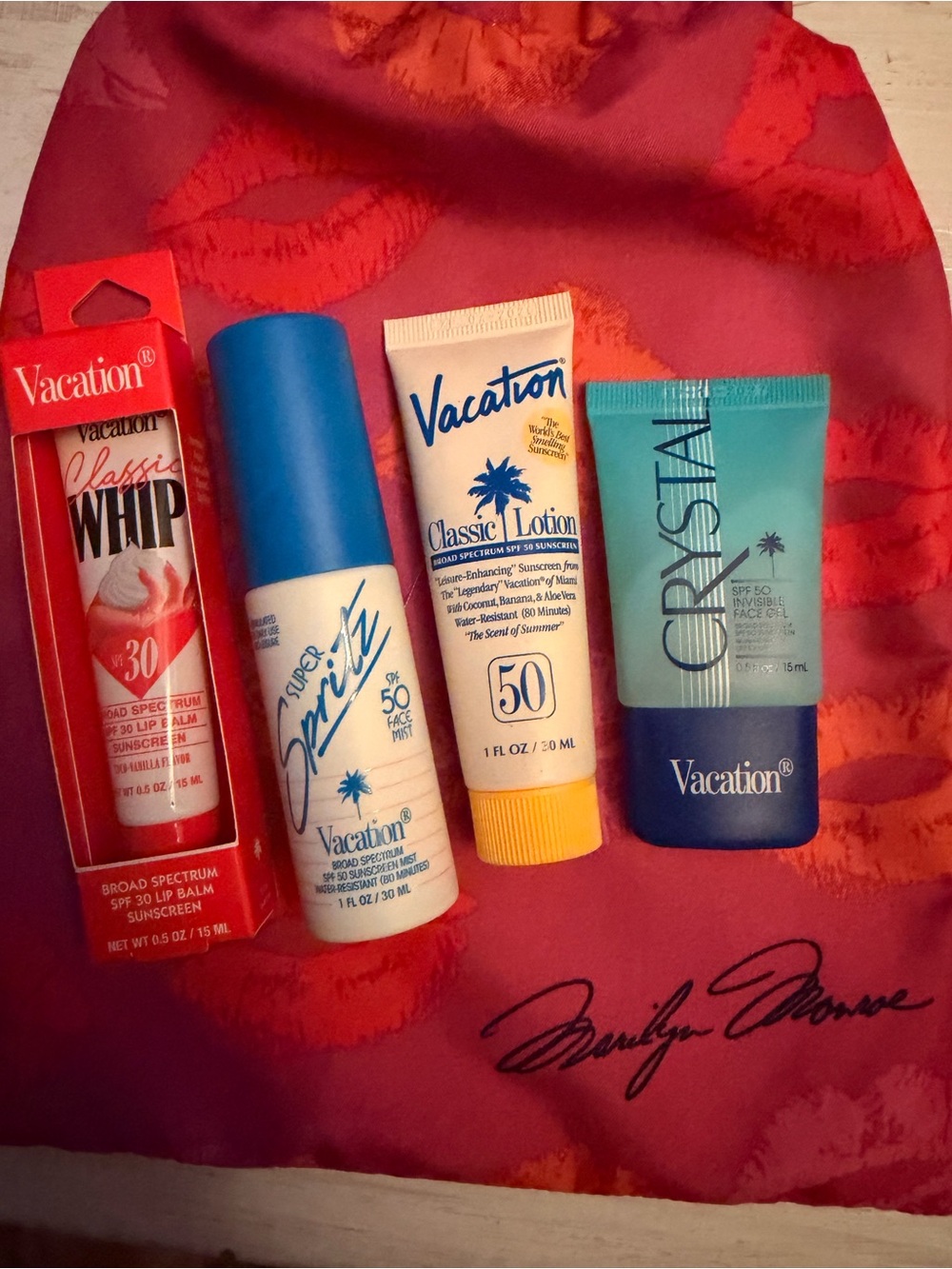 4 piece Vacation bundle